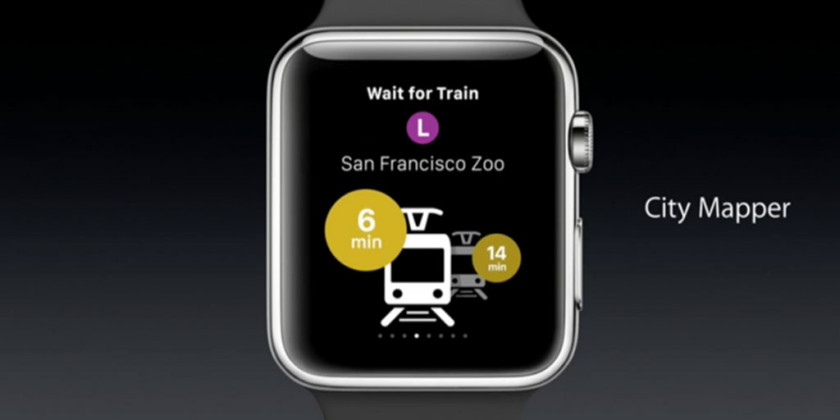 apple watch citymapper