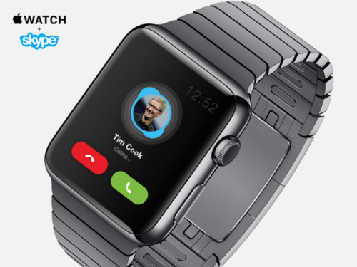 Skype Apple Watch App skype